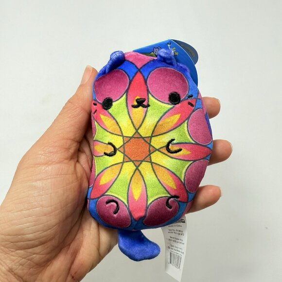 Cats Pickles Bean Bag Plush Toy Cat-edral 253 Gold Wave Squishy Weighted Purple - Picture 6 of 8